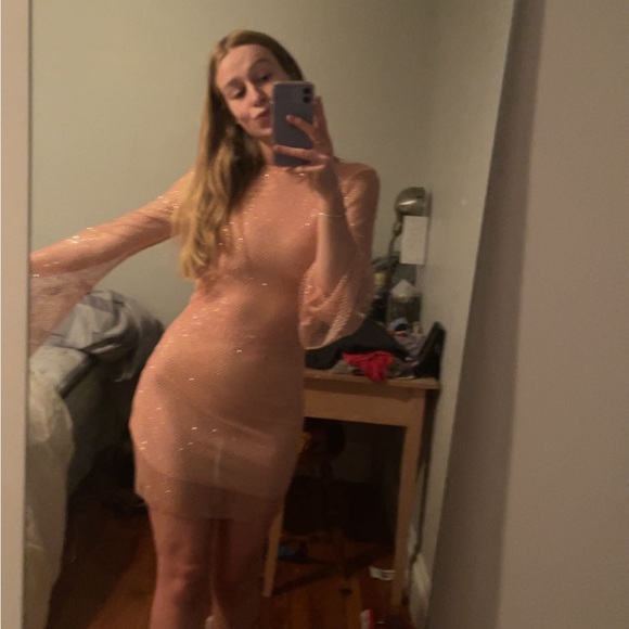 Samira Dress- Blush Pink - Picture 4 of 5